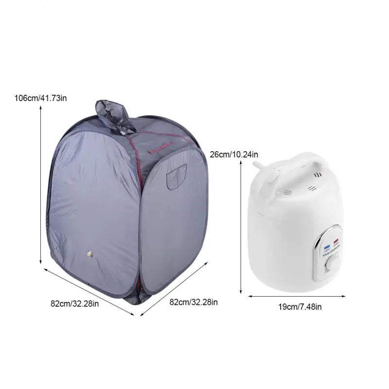 

Hot Original 1.5L Sauna Steamer Portable Pot Machine Inflatable Steam Home Personal Spa Indoor Body Slimming Therapy
