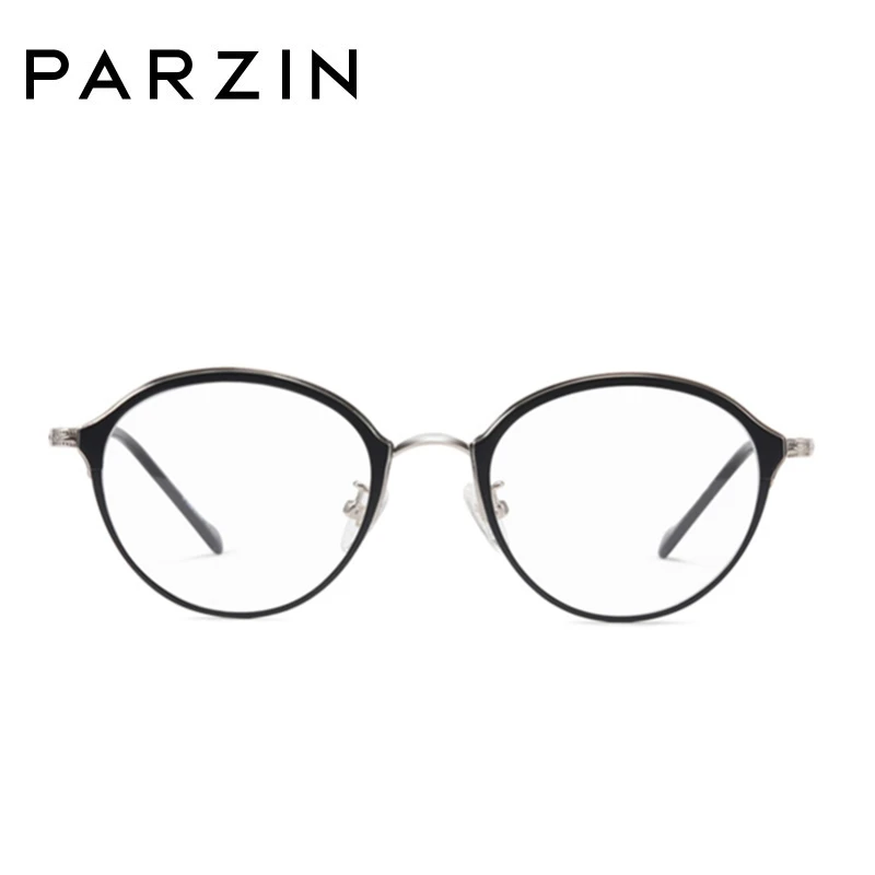 

PARZIN Myopia Eyewear Frames With Clear Lens Classic Oval Glasses Frame Prescription Glasses Frame Online Shop 15711