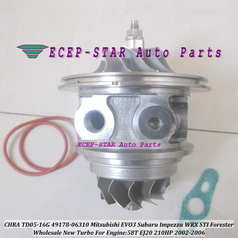 Turbo CHRA TD05-16G 49178-06310 Mitsubishi EVO3 Subaru Impezza WRX STI Forester 58T EJ20 210HP 2002-2006 (3)