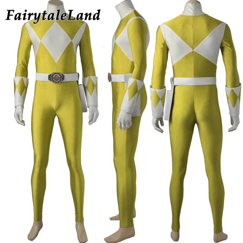 Zyuranger Tiger Ranger мальчик косплей одежда на Хэллоуин костюмы для мужчин Rangers Косплей