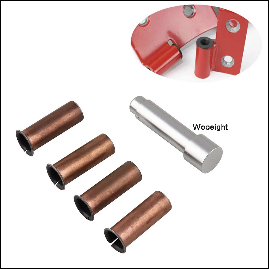 Wooeight 5pcs Set Steel Auto Car Door Hinge Pin Liners Bushings