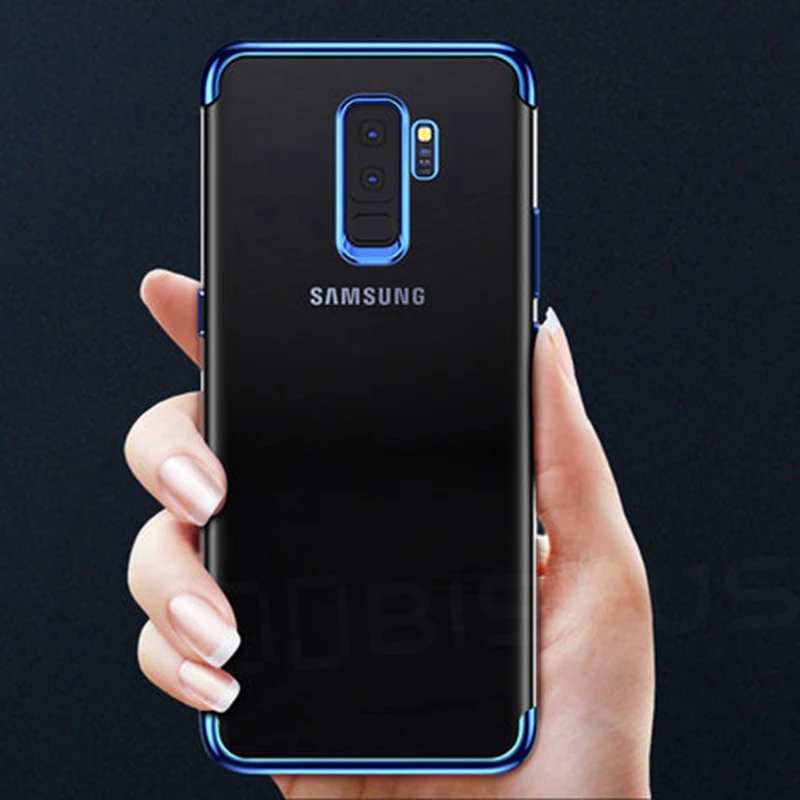 Роскошный Ультратонкий силиконовый мягкий чехол из ТПУ для samsung Galaxy S9 Plus, чехол-накладка S 9 S9Plus SM-G960F/DS SM-G965F/DS Funda