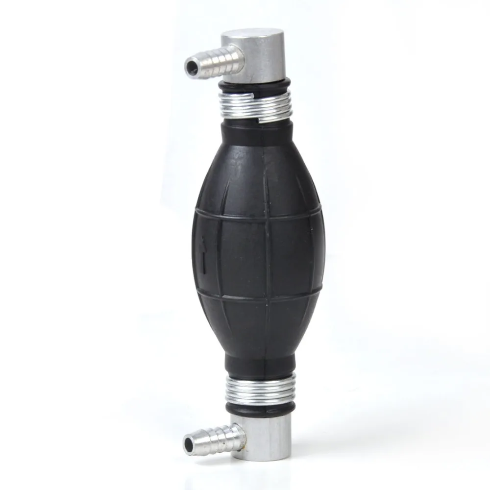 8MM X 152MM Rubber Pump Hand Primer Bulb One Way Valve Marine Fuel