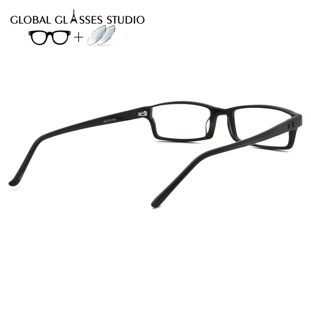 Men Women Acetate Glasses Frame Eyewear Eyeglasses Reading Myopia Prescription Lens 1.56 Index 1978
