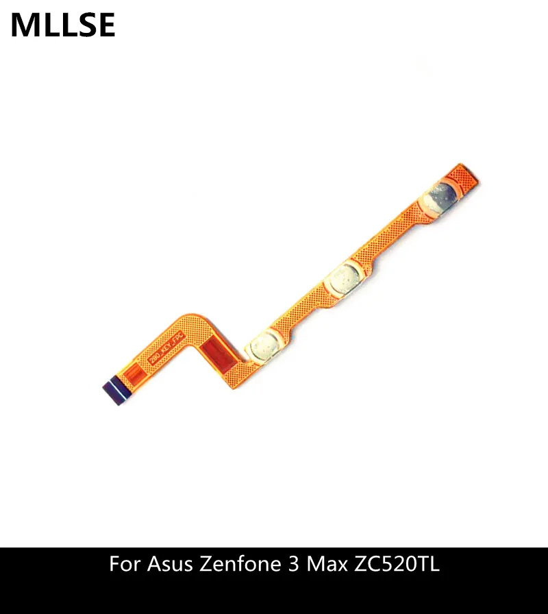 

New on/off Flex Cable For Asus Zenfone 3 Max ZC520TL 5.2" Flex Cable Power Volume Switch Buttons Flex Cable Replacement Part