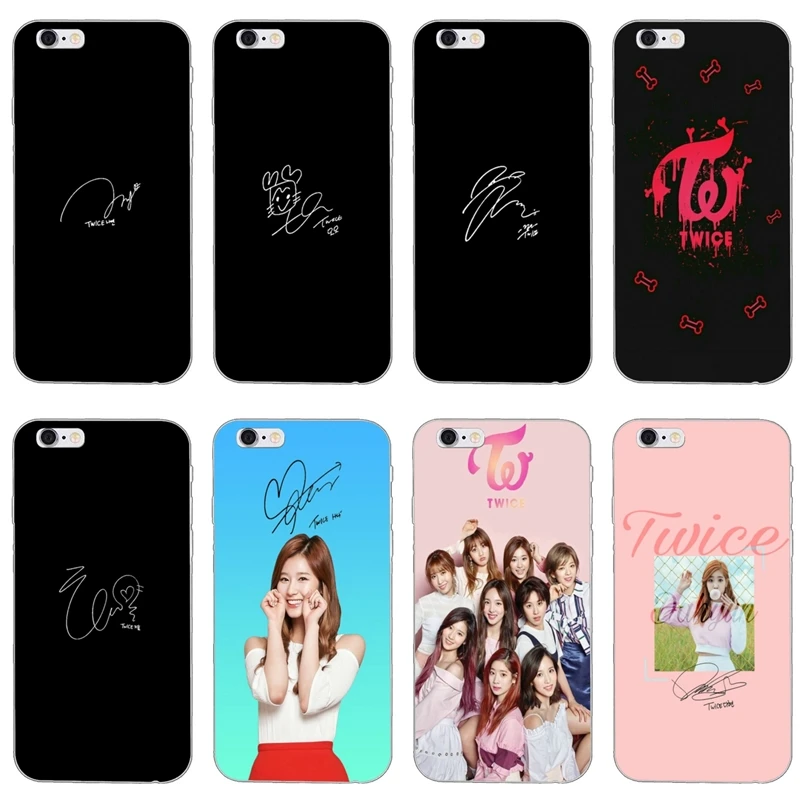

Twice Signature Silicone Phone Case For Huawei Honor 10 9 Lite 8 8C 8X 7C 7X 7A 6C pro Play 6X 6A 5A 5C 5X V8 V10