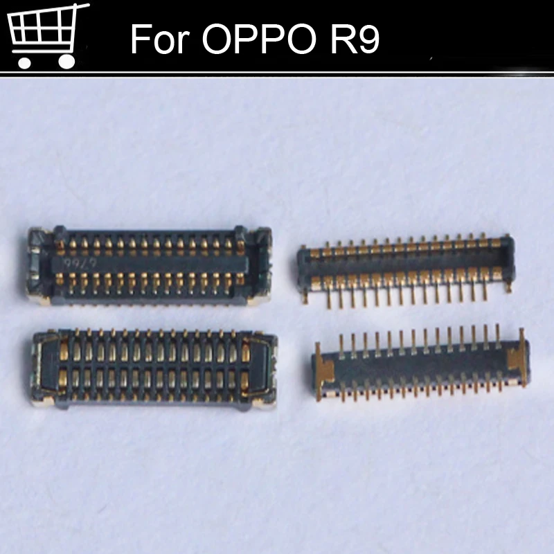 5 шт. FPC коннектор для OPPO R9 R 9 USB зарядный порт на гибком кабеле материнской плате