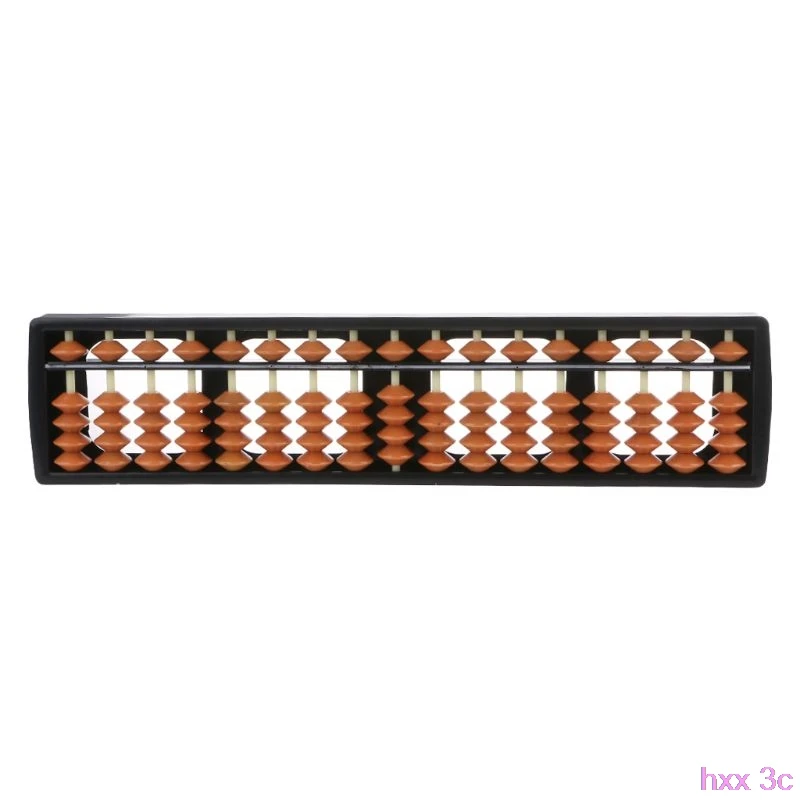 

17 Digit Rods Standard Abacus Soroban Chinese Japanese Calculator Counting Tool Mathematics Beginners