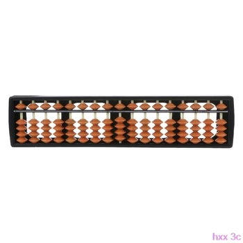 

17 Digit Rods Standard Abacus Soroban Chinese Japanese Calculator Counting Tool Mathematics Beginners