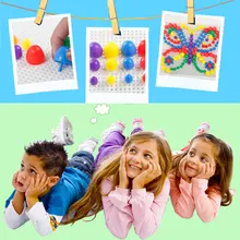 296 Pcs Creative Mushroom Nail Children's Puzzle Toy Baby Intellectual Development Toy Fight Board Free Combination Puzzle 296 Pcs Creative Mushroom Nail Children's Puzzle Toy Baby Intellectual Development Toy Fight Board Free Combination Puzzle