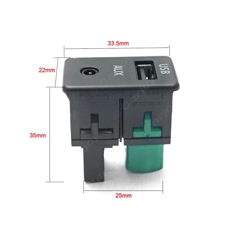 Biurlink DIY автомобиля AUX в USB переключатель кнопка ручка гнездо для BMW 3 5 серии E87 E90 E91 E92 X5 X6(не, разные размеры