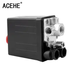 ACEHE Heavy Duty 240 В 16A Авто Управление автозагрузки/выгрузки воздушный компрессор Давление переключатель Управление клапан 90 PSI -120 фунтов/кв. дюйм