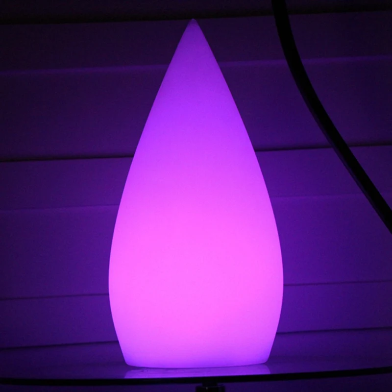 D16 * H34cm lumineux RGB led многоцветные светодиодные настольные лампы Водонепроницаемый