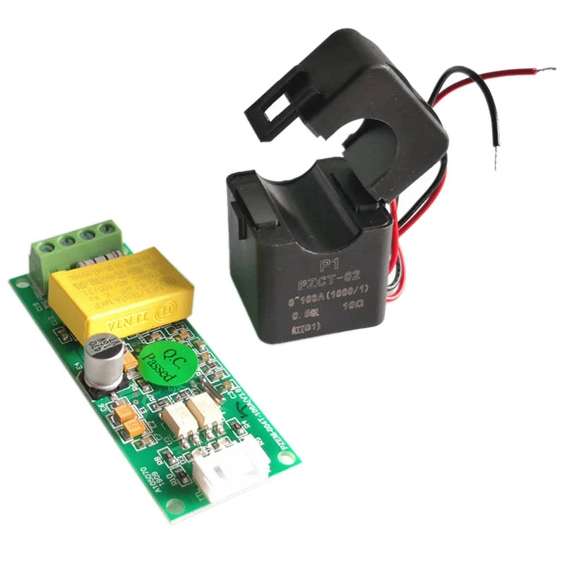 Обновленная версия Ac однофазный многофункциональный Амперметр ватт мощность вольт ампер кВтч с разделением Ct для Arduino