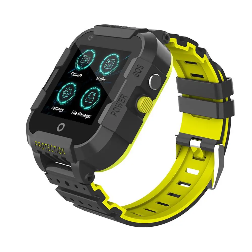 

4G Kid Smart Watch Waterproof GPS Tracker Child Smart Wristband Anti-lost SOS Call WIFI Education Learning Watch For iOS Andriod