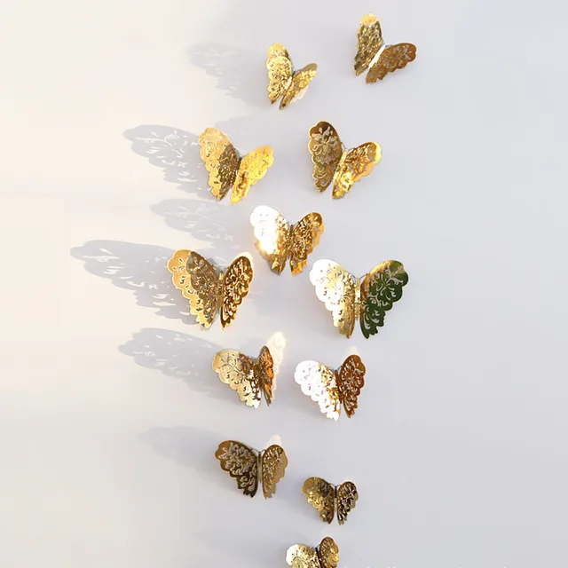 Nowy 12 sztuk 3D wydrążony naścienny naklejki motyl lodówka do dekoracji wnętrz Mariposas Decorativas dekoracje ścienne Mariposas Decorativas tanie i dobre opinie Wielu kawałek pakiet Wall Stickers 3d naklejki Amerykański styl Naklejki okienne Na ścianie Panel przełącznika Naklejki Nowy 12 sztuk 3D wydrążony naścienny naklejki motyl lodówka do dekoracji wnętrz Mariposas Decorativas dekoracje ścienne Mariposas Decorativas tanie i dobre opinie Wielu kawałek pakiet Wall Stickers 3d naklejki Amerykański styl Naklejki okienne Na ścianie Panel przełącznika Naklejki