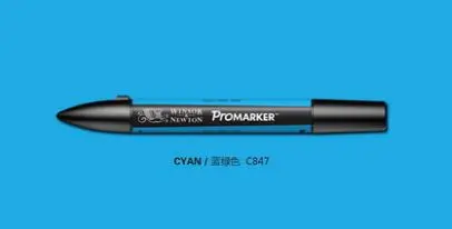 Winsor Newton Pro Marker Blue Tone