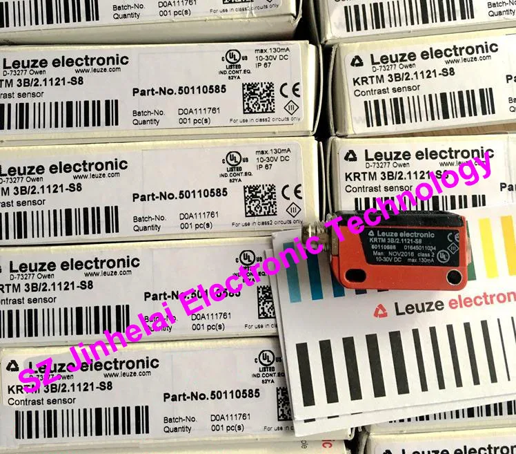 

KRTM 3B/2.1121-S8 New and original Germany LEUZE Color code sensor (No equipped with cable)