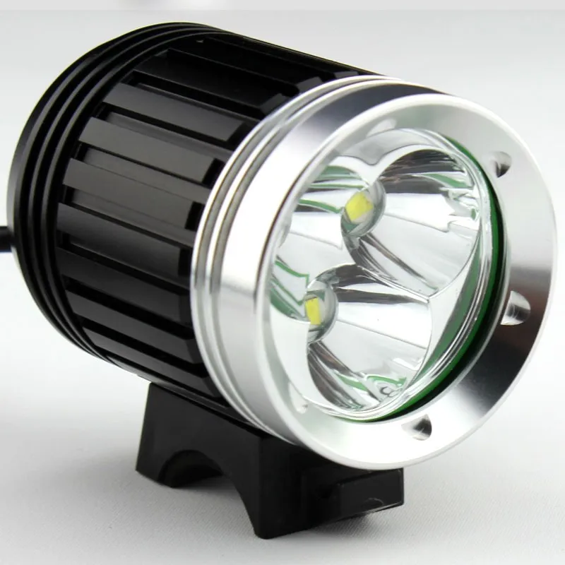 

4000 Lumens 3x CREE XM-L T6 LED Headlight 3T6 Headlamp Bicycle Bike Light Waterproof + Battery Pack Free Shipping