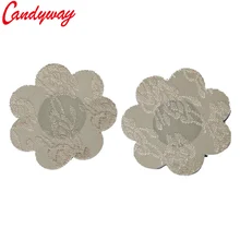 В форме подсолнечника кружевной пасты груди красоты дизайн ниппель крышка молочной накладной бюстгальтер сексуальный клейкий Эротическое белье наклейки для женщин дамы