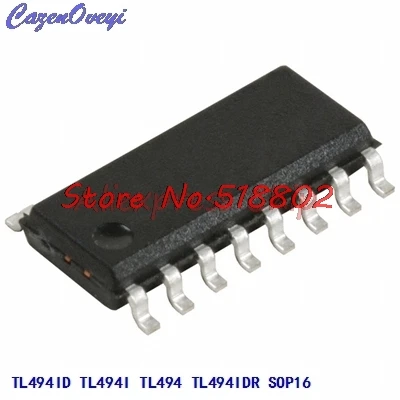 

1pcs/lot TL494CD TL494ID TL494CDR TL494C TL494 AZ494 KIA494 SOP16 new quality is very good work 100% of the IC chip In Stock