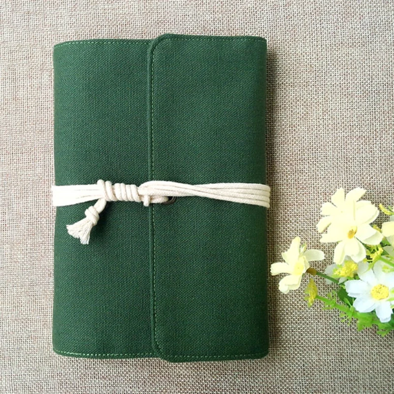 A5/A6 Retro Tie Line Travel Notebook Handmade Journal Notepad Vintage Diary Birthday Valentine's Day Xmas Gift Men Women | Канцтовары