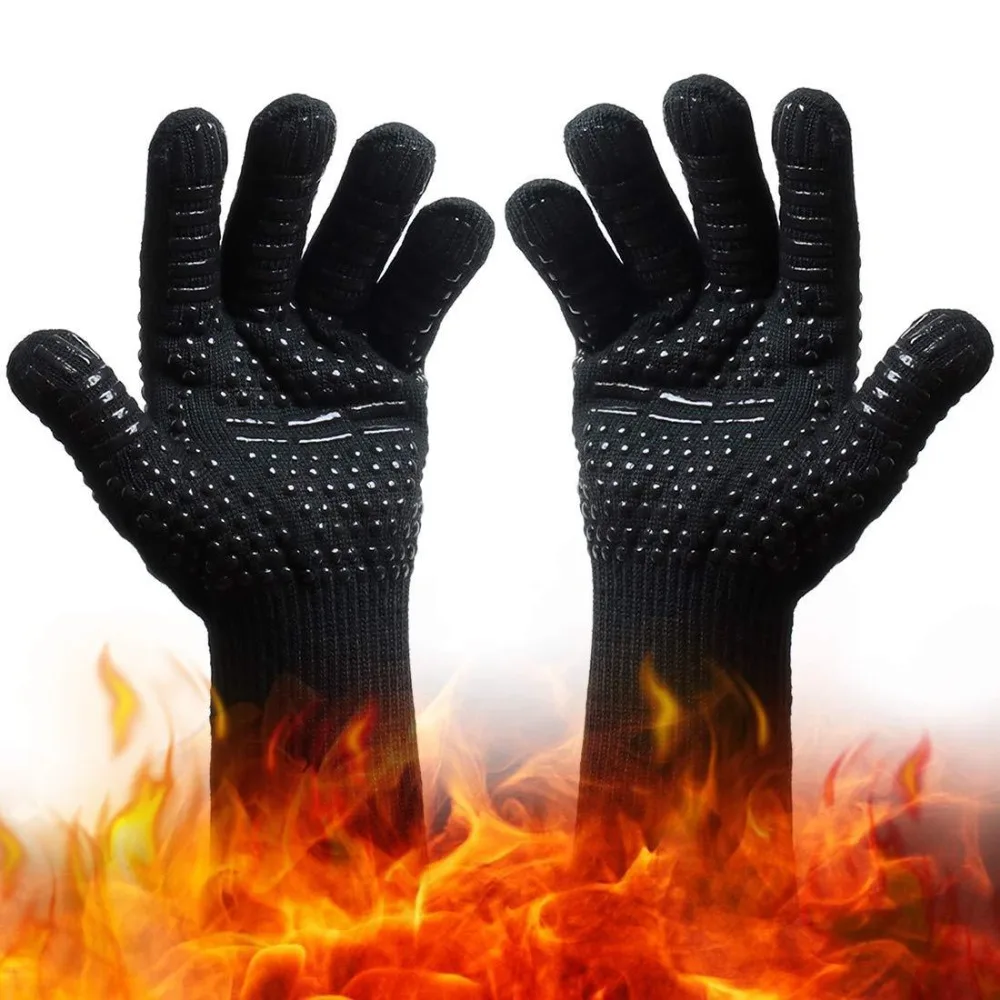 balck fireproof gloves