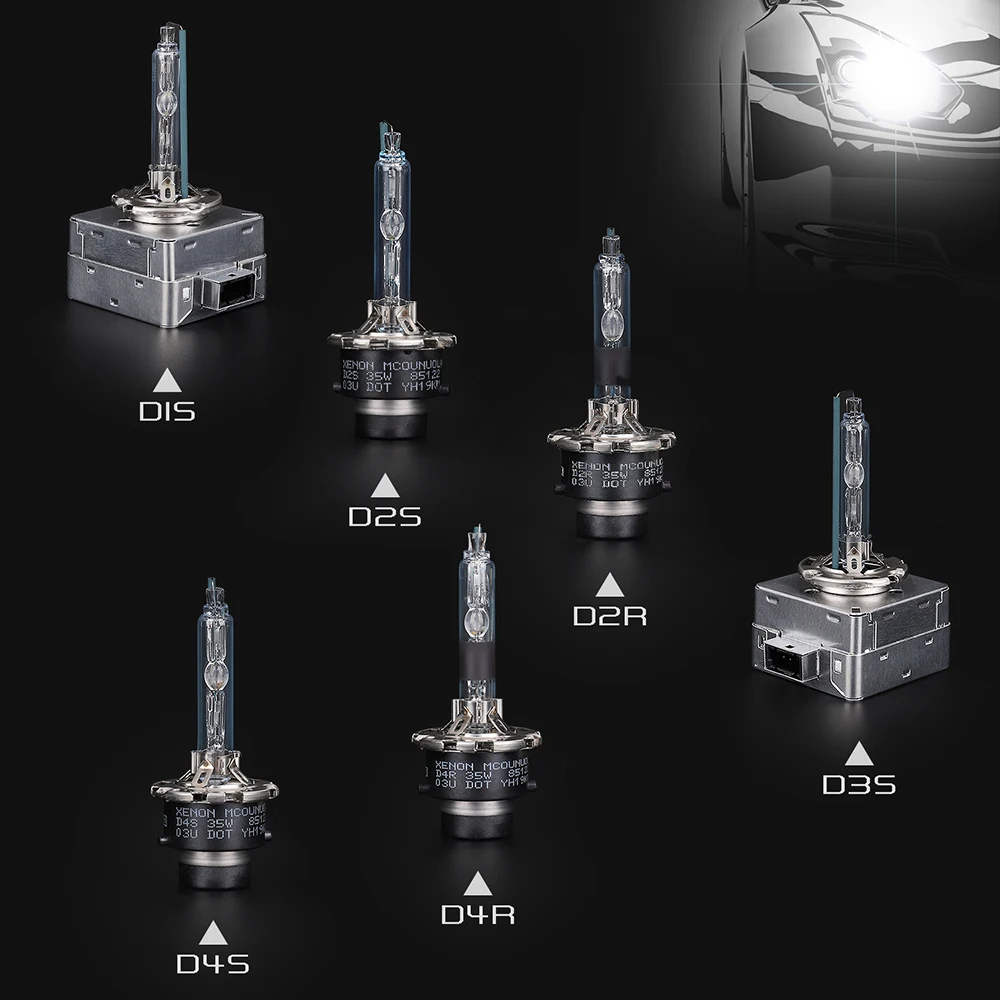 2 шт. D1S D2S D2R D3S D4S Ultinon HID 4300K 6000K холодный синий ксеноновый белый светильник, автомобильный обновленный головной светильник, лампочки для быстрого запуска, пара