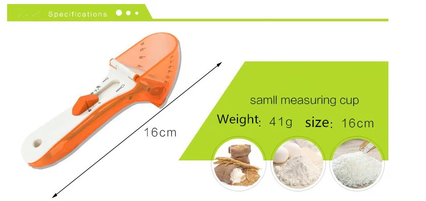 5 мл-30 мл новая пластиковая Регулировочная мерная ложка с scalekitchen мерная чашка meausre инструмент Приборы для выпечки аксессуары