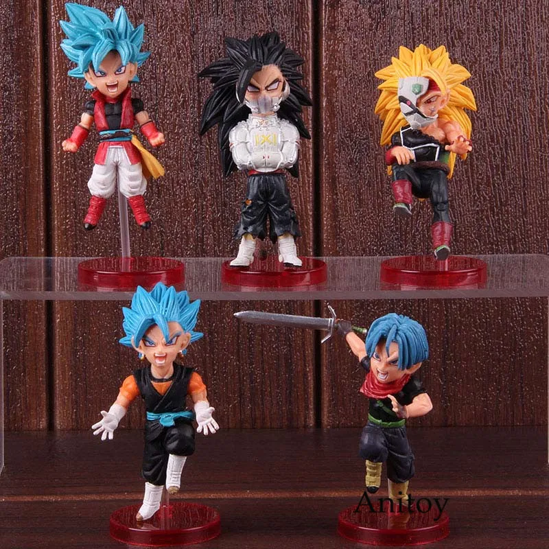 

5pcs/set WCF Dragon Ball Super Hero World Collectible Figure Vol.4 Model Toy