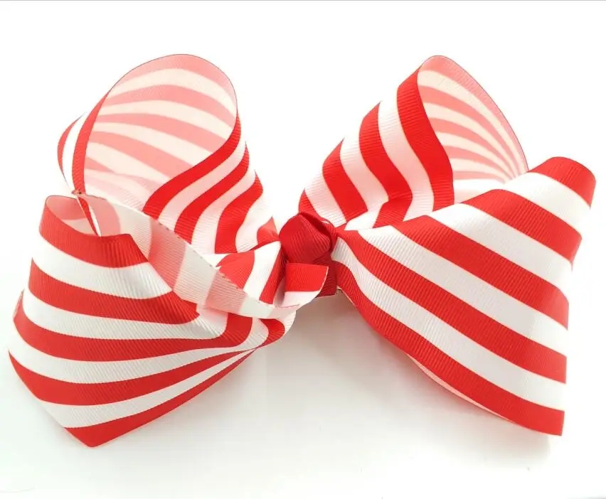 Stripe ribbon bow1