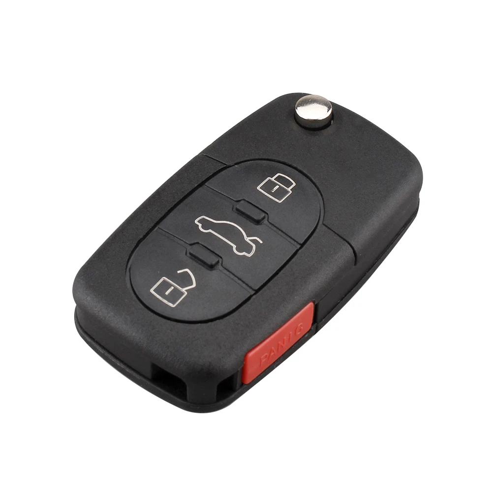 Bhkey 3+ 1 кнопки для 4D0837231E 315 МГц дистанционный ключ для AUDI A4 S4 A6 A8 TT 1997-2005 пульт дистанционного управления