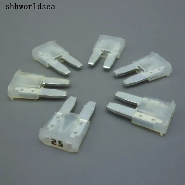 

Shhworld 100 шт 8 мм 25А Авто mocro2 мини лезвие предохранитель автомобиля