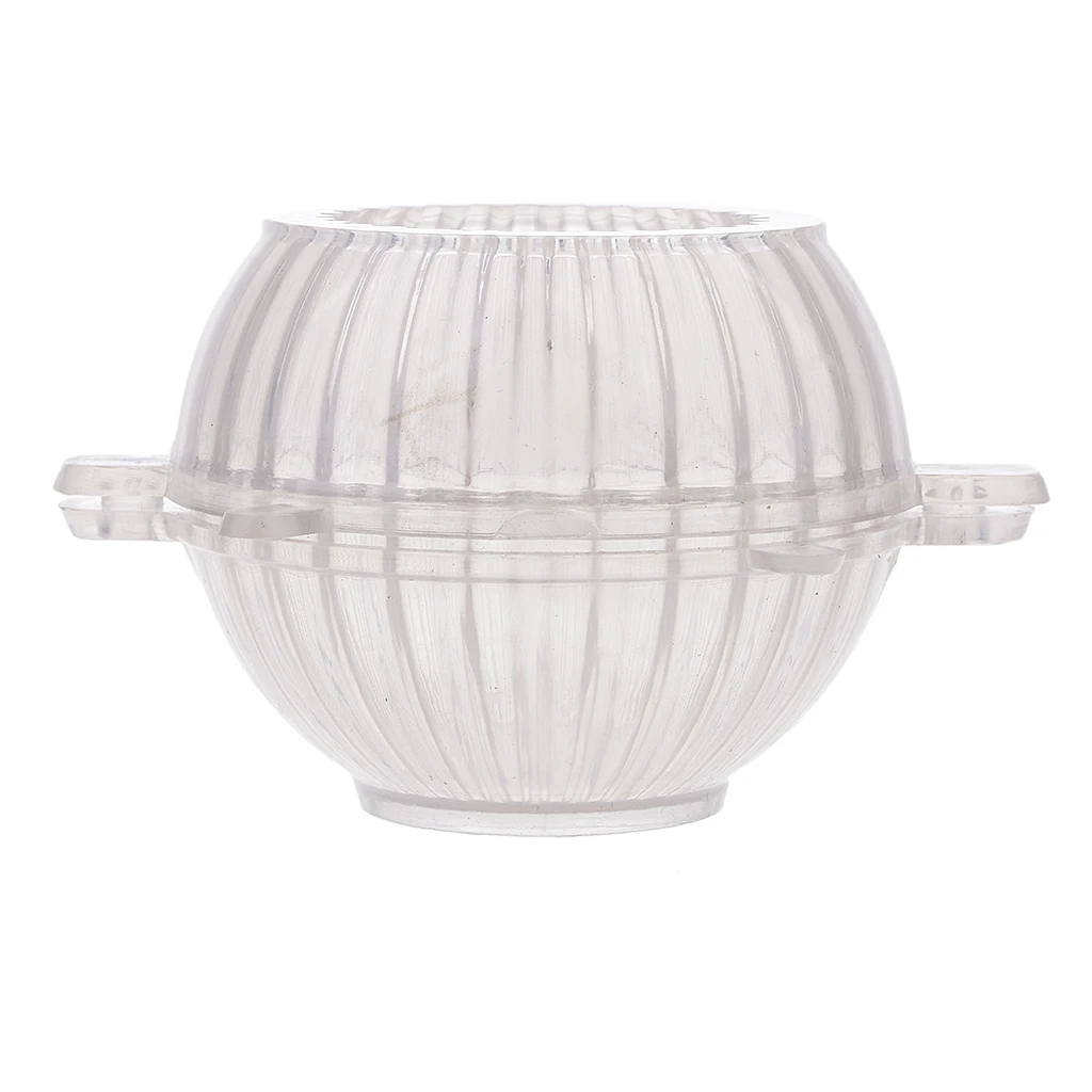 Striped Round Flat Ball Shape Candle Mould Soap Mold for Candle Making DIY Craft
