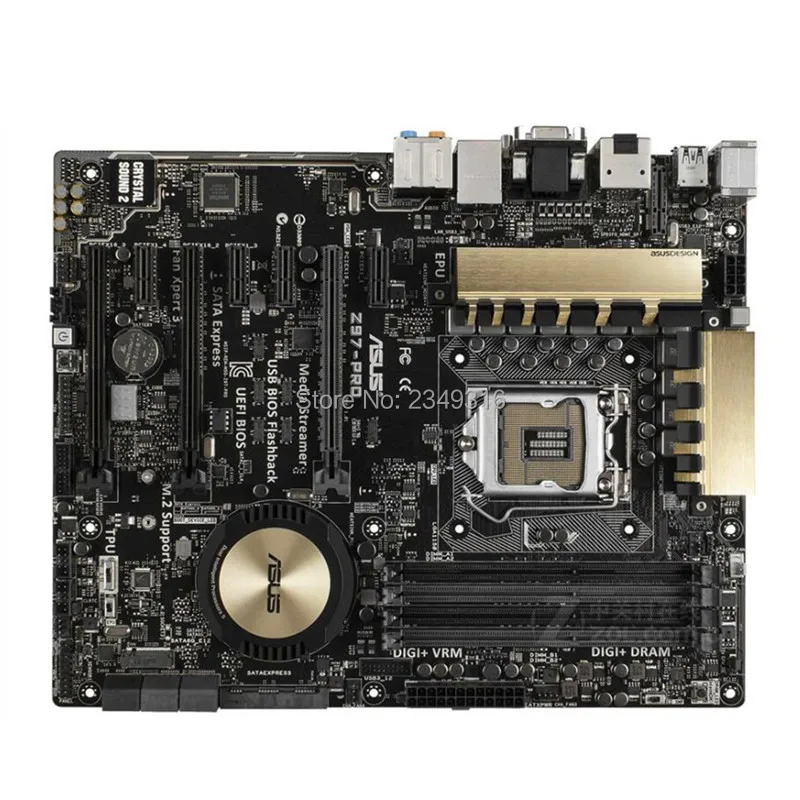 

For ASUS Z97-PRO original motherboard Socket LGA 1150 DDR3 Z97 SATA3 USB3.0 Desktop Motherboard