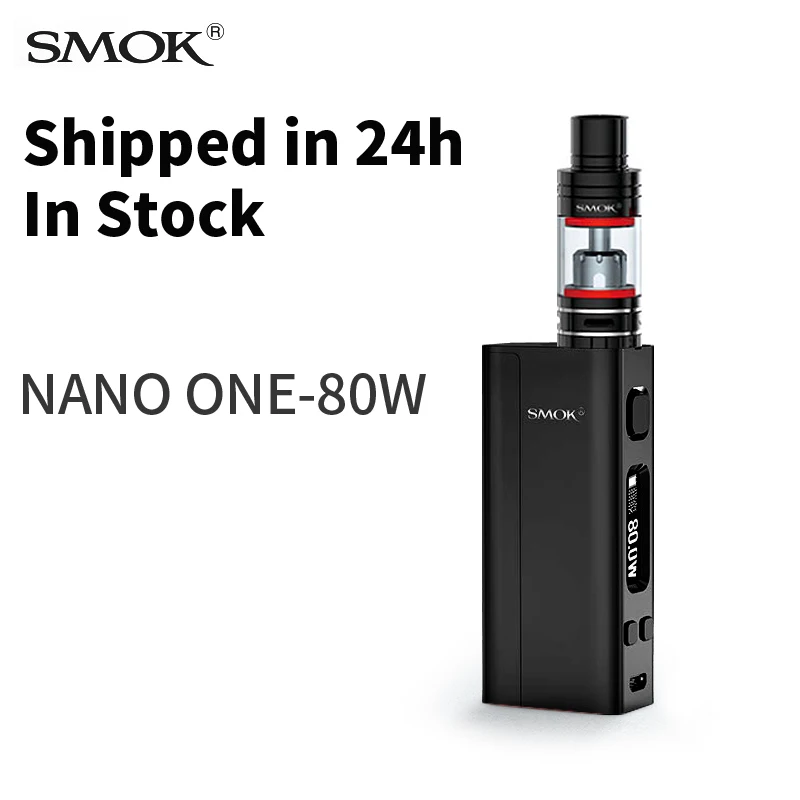 Original SMOK NANO ONE TC 80W Vapor Vaporizer Electronic Cigarette Kit hookah Electronic nargile