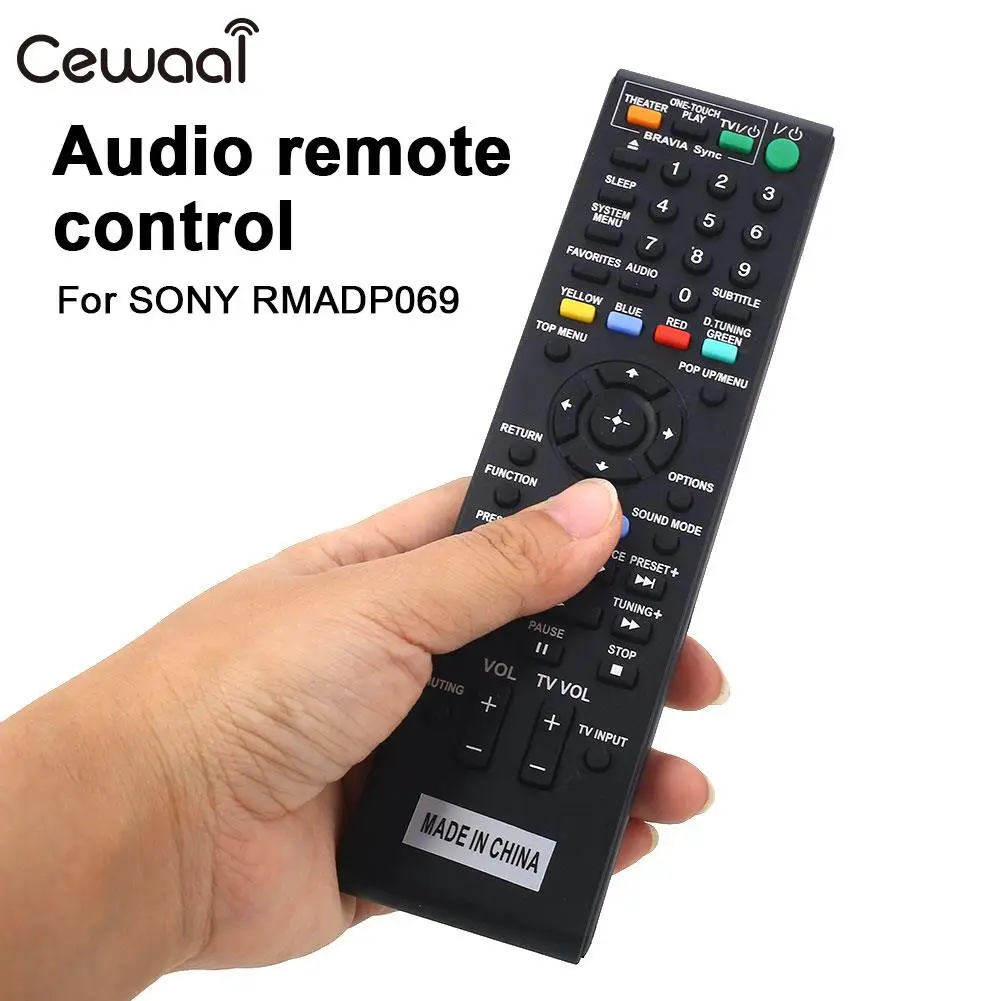 ABS Remote Control AV Receiver Audio Video Player Replacement Portable Premium AV System Handheld Controller Remote