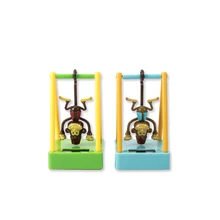 Автомобиль орнамент ABS качели обезьяна на солнечных батареях украшения для приборной панели автомобиля ОРНАМЕНТ милое украшение для дома дети игрушки подарок аксессуары