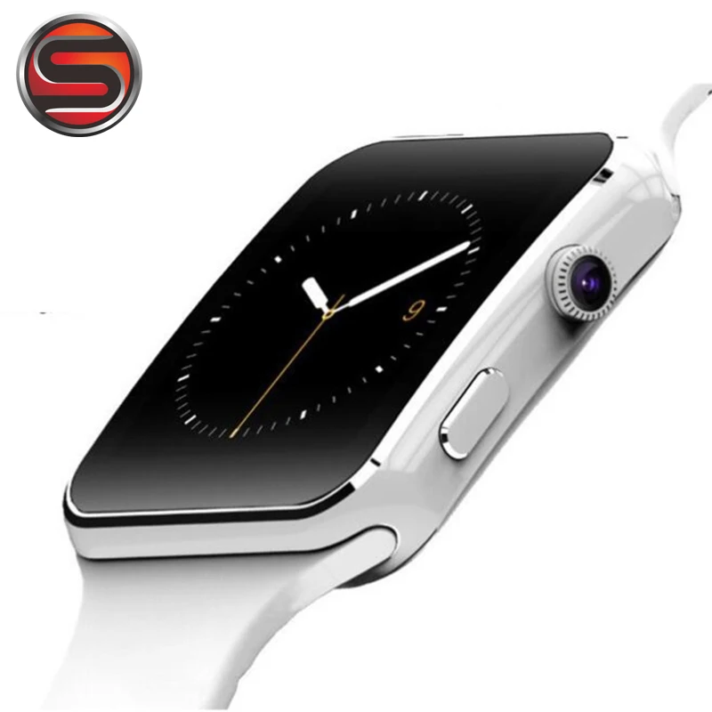 

SOVOGU G16 Support SIM TF Card Bluetooth Smartwatch for iPhone Xiaomi Android Phone X6 Smart Watch with Camera Touch Screen