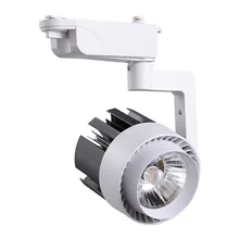 COB светодиодный светильник на рельсах, потолочный Точечный светильник s 20 Вт 30 Вт 220 В, Трековый светильник для дома, магазина, офиса, выставки, коммерческий светильник ing