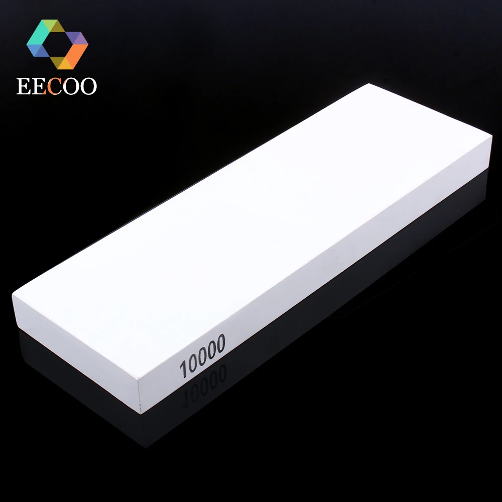 

EECOO 10000 Grit White Corundum Knife Sharpener Water Stone Sharpening Professional Kitchen Knife Sharpener For Knives Wet Stone