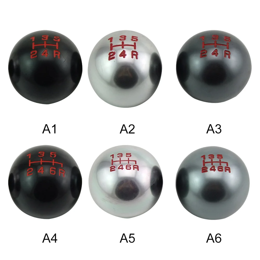 

New Universal Racing Auto Gear Shift Knob Black/White Car Manual Transmission Modified Stick Head for Honda