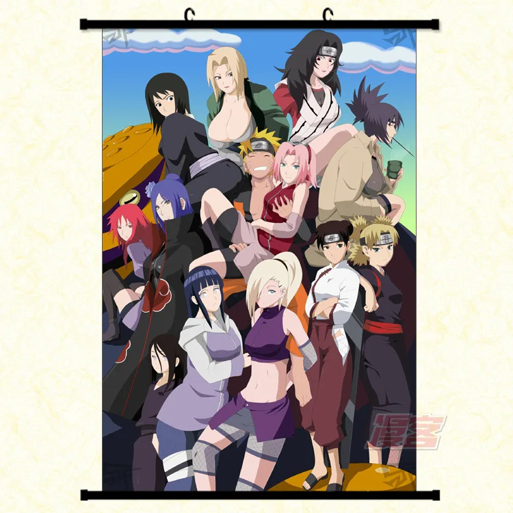 Naruto Uzumaki Assassins цветная фантазия мотивационное абстрактное искусство Laminas Decorativas