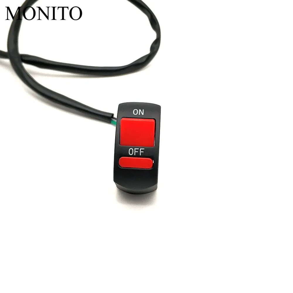 

Motorcycle Button Connector Switch light LED Switch Connector Push For HONDA CRF450R CRF250X CRF450X CRF 450R 250X 450X XR 125