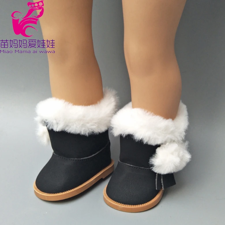 Модная зимняя обувь для 1" Девочка Кукла Сапоги для куклы обувь
