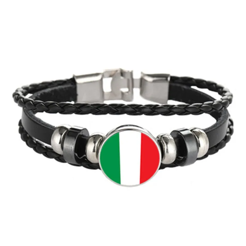 Italy-New-Zealand-Uruguay-Greece-Jamaica-Flag-Multilayer-Leather-Bracelet-Fashion-Bracelet-Men-and-Women-Jewelry (2)