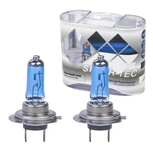 2 шт. H7 DC 12 В 100 Вт 5000 К супер белая ксеноновая головная лампа автомобильный галогенный головной светильник s светильник авто противотуманный светильник DRL автомобильный светильник источник