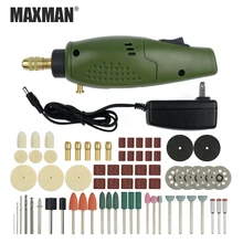 MAXMAN профессиональная электрическая шлифовальная Мини-машинка многофункциональные инструменты портативный Электрический инструмент Dremel аксессуары шлифовальный инструмент