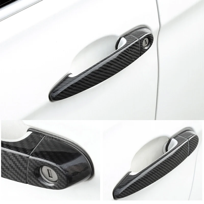 For BMW 4 series F32 F33 F36 428i 435i 420i 440i 425i 430i 13-19 Accessories 100% real carbon fiber Auto outer door handle cover