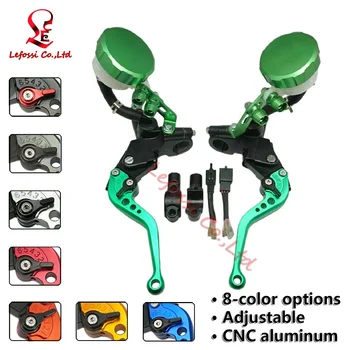 

Green 7/8" 22mm Motorcycle Hydraulic Brake Clutch Master Cylinder For Kawasaki ZZR1100/1200/1400 ZRX1100/1200 ZXR750 17mm Piston